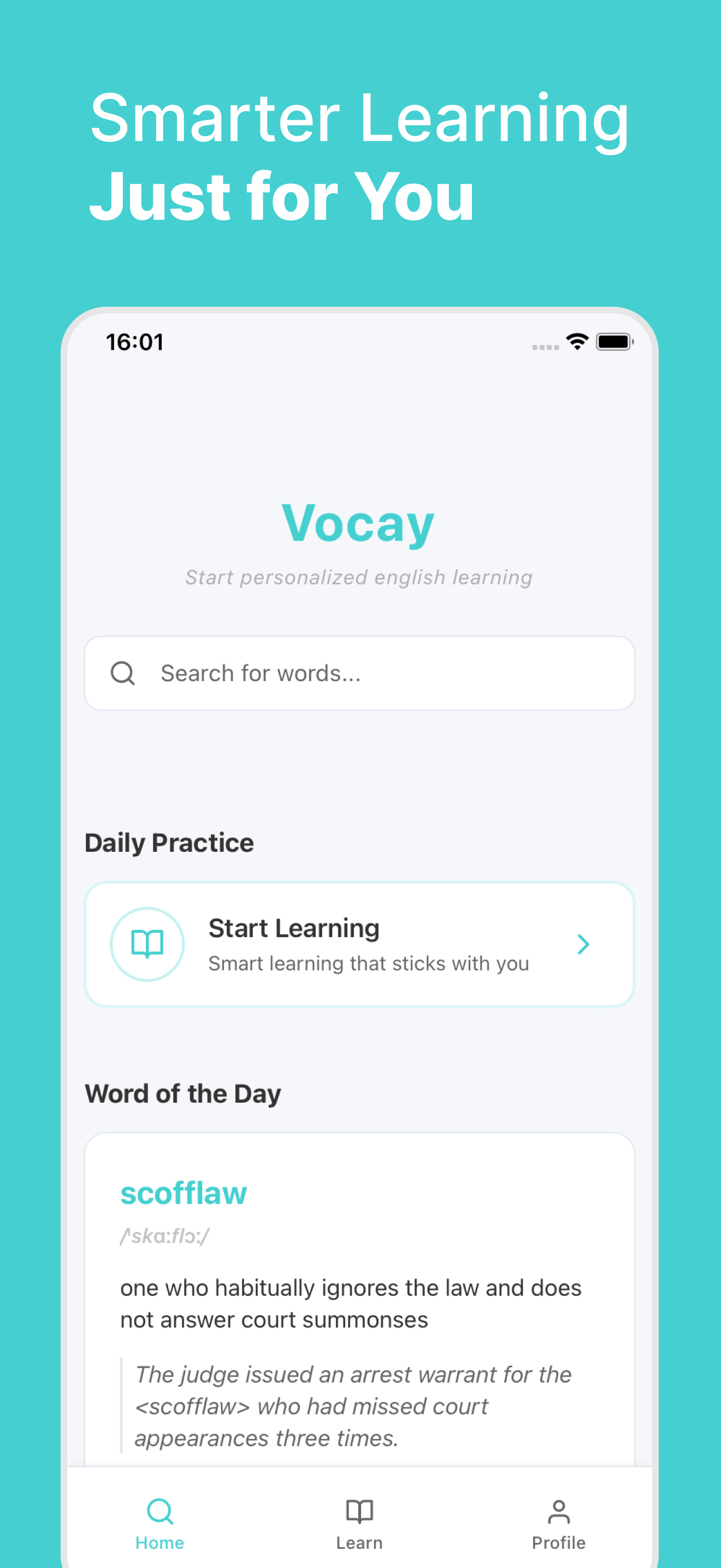 Vocay 主界面